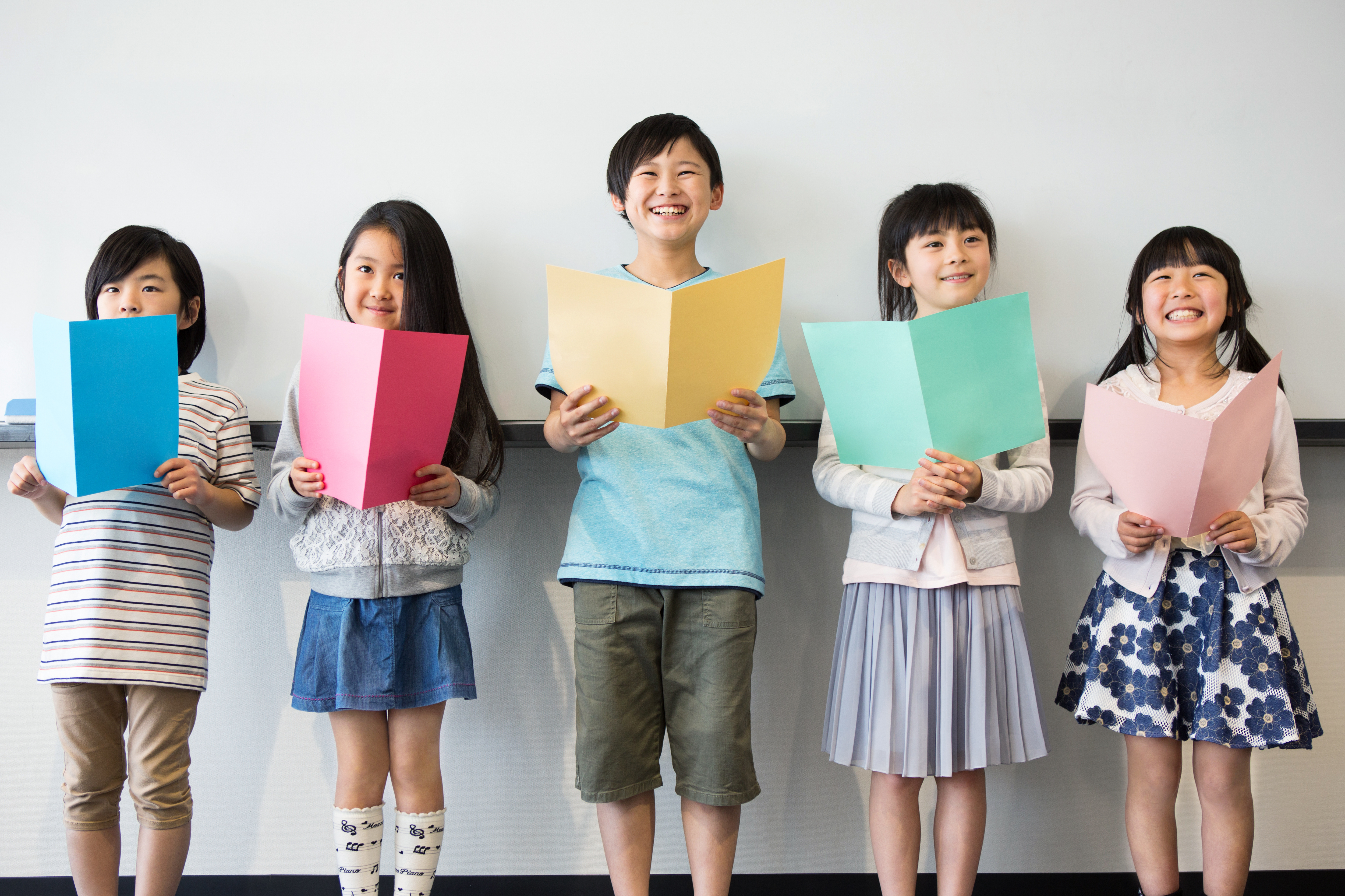 笑顔の子どもたち