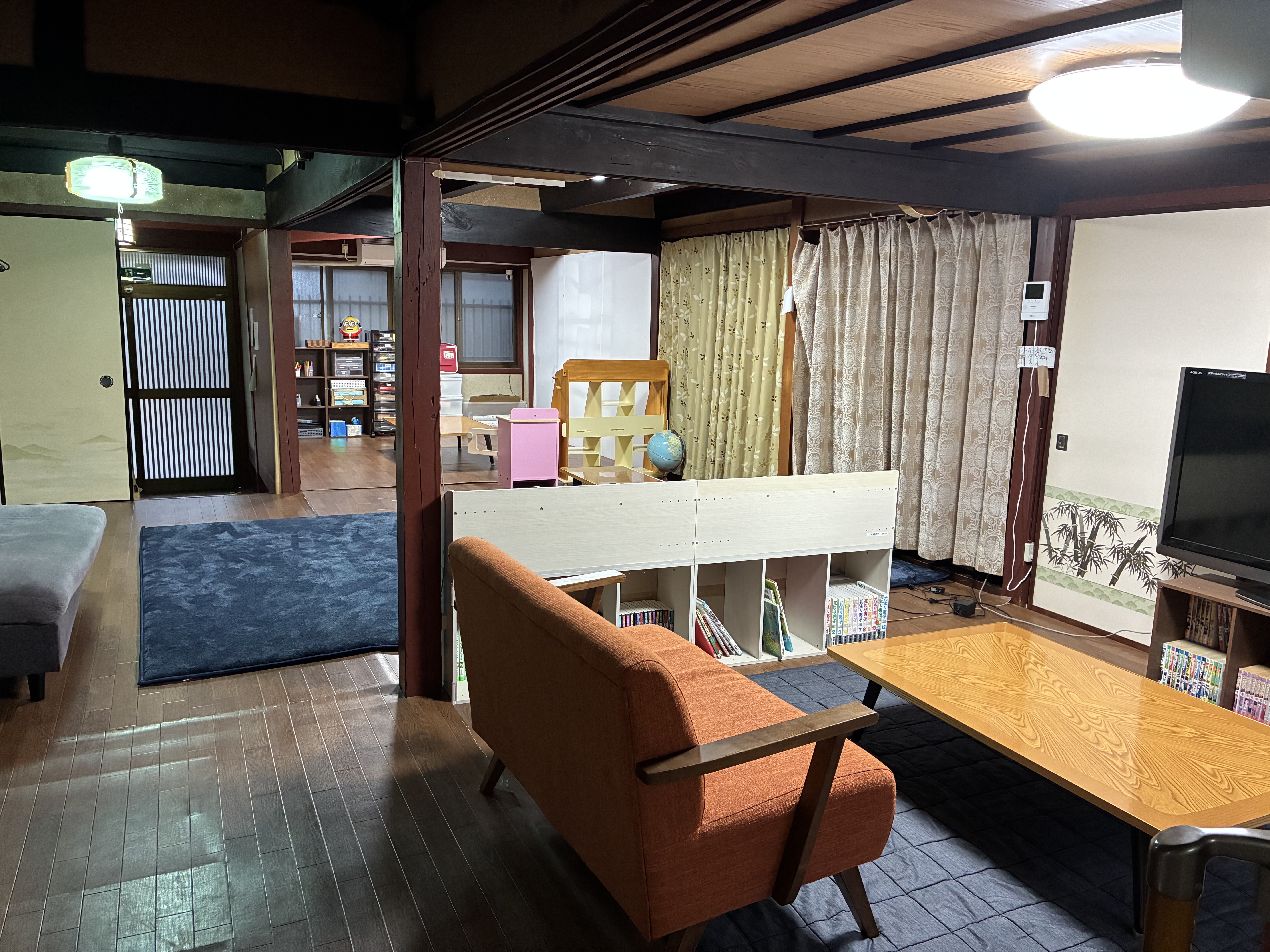 アットホームなメインルーム
